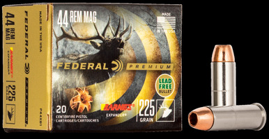 Federal Premium Hunting 44 Rem Mag 225 gr Barnes Expander BRX 20 Per Box/ 10 Cs