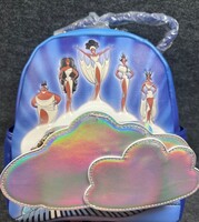 NWT Our Universe Disney's Hercules The Muses Mini Backpack with ID Wallet