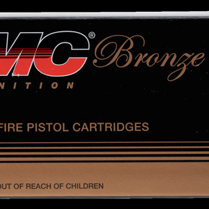 PMC Bronze 380 ACP 90 Grain Full Metal Jacket 50rd box - Brass Casing