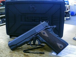 Tisas 1911 A1 Tank Commander .45 w/Case 2 Mags, -USED-