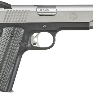 Ruger SR1911 .45 ACP 5" Lightweight Aluminum 8+1- 8 Rounds, 5" Barrel, Stainless