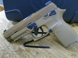 Sig Sauer P320 M17 9MM Pistol, w/Case and 2 Mags, Optic Ready -USED-