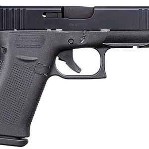 Glock 48 9mm 10rd Black Front Rail - 10+1 Rounds _ 4.17" Barrel _ Polymer Grips