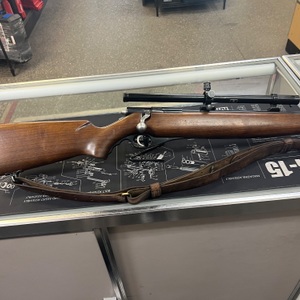 Mossberg 46M 22LR Bolt-rifle w/Scope and Sling. -USED-