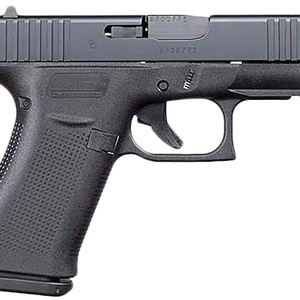 GLOCK 43X 9MM 10RD Black FRONT RAIL - 10 Rounds _ 3.41" Barrel _ Blue/Black