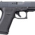 GLOCK 43X 9MM 10RD Black FRONT RAIL - 10 Rounds _ 3.41" Barrel _ Blue/Black
