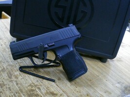 Sig Sauer P365 9mm Pistol w/Case, 2 Mags -USED-
