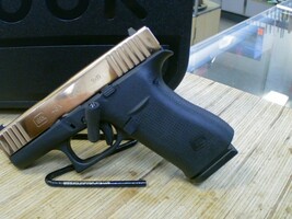 Glock G43X 9mm Pistol -Rose Gold- W/Case and 2 Mags -USED-