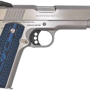 Colt Mfg 1911 Competition Government 38 Super Semi Auto Pistol - 9 Rounds _ 5"